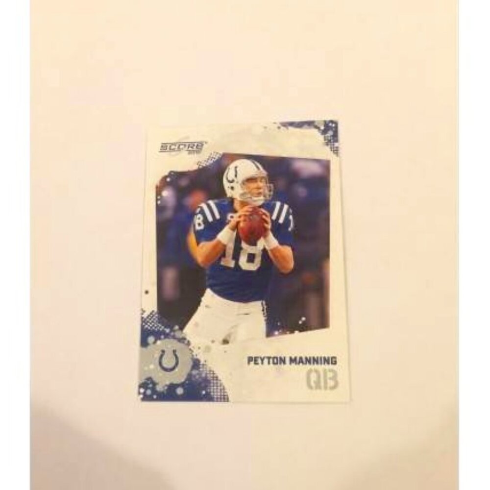 2010 Score Football Card Peyton Manning Colts #128 (059)
